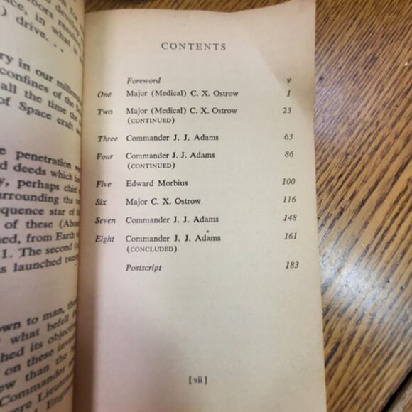 Vtg Book Forbidden Planet WJ Stuart 1956 Paperback Based on MGM CinemaScope Film - Picture 8 of 10